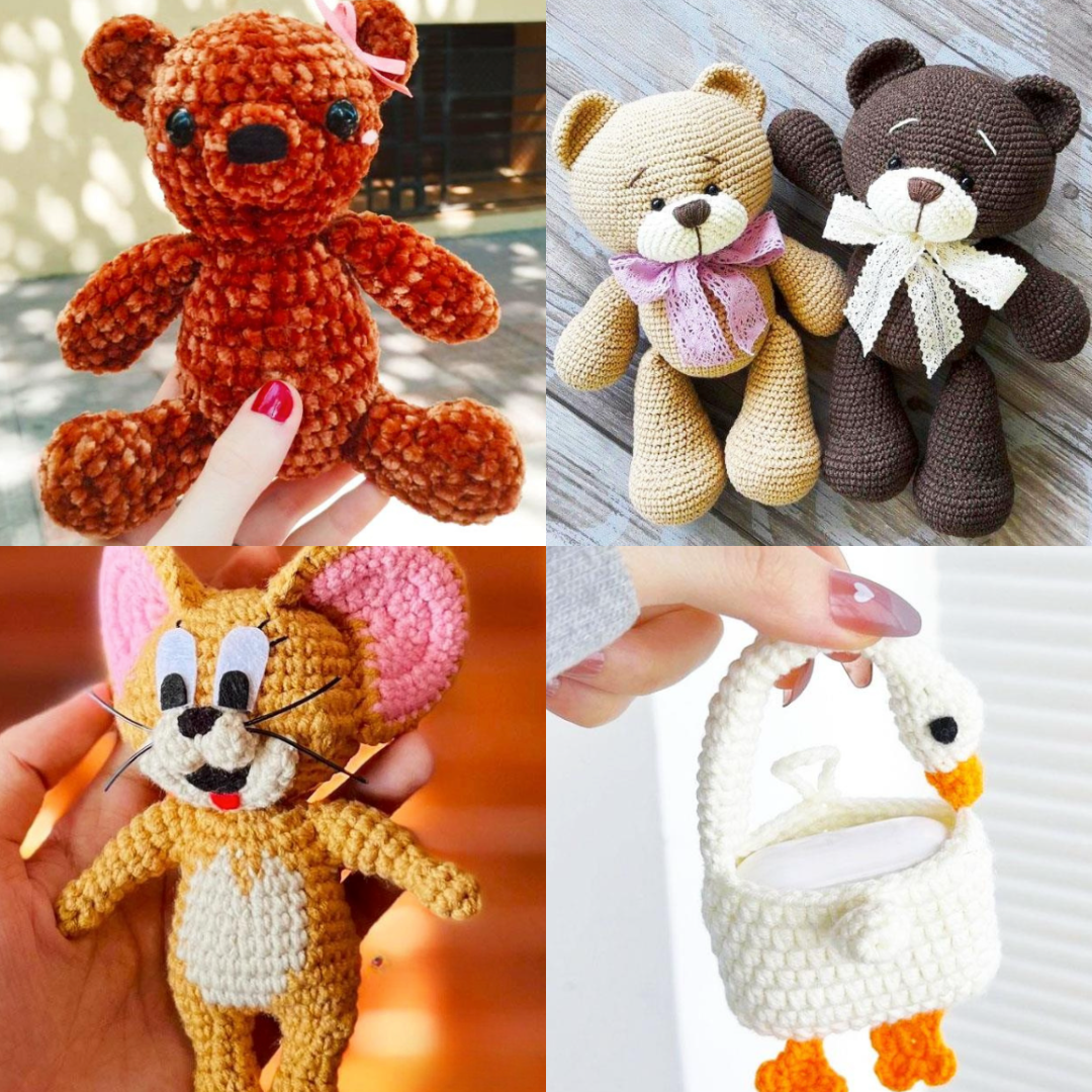 29 Guide Amigurumi in ITALIANO Complete per Ogni Livello