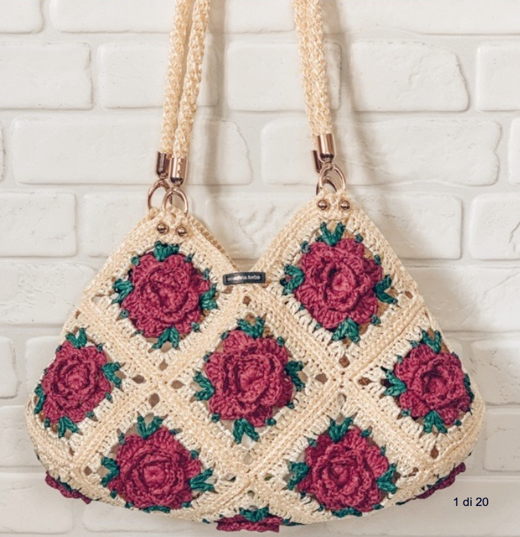 50 Guide per Creare Borse all'Uncinetto