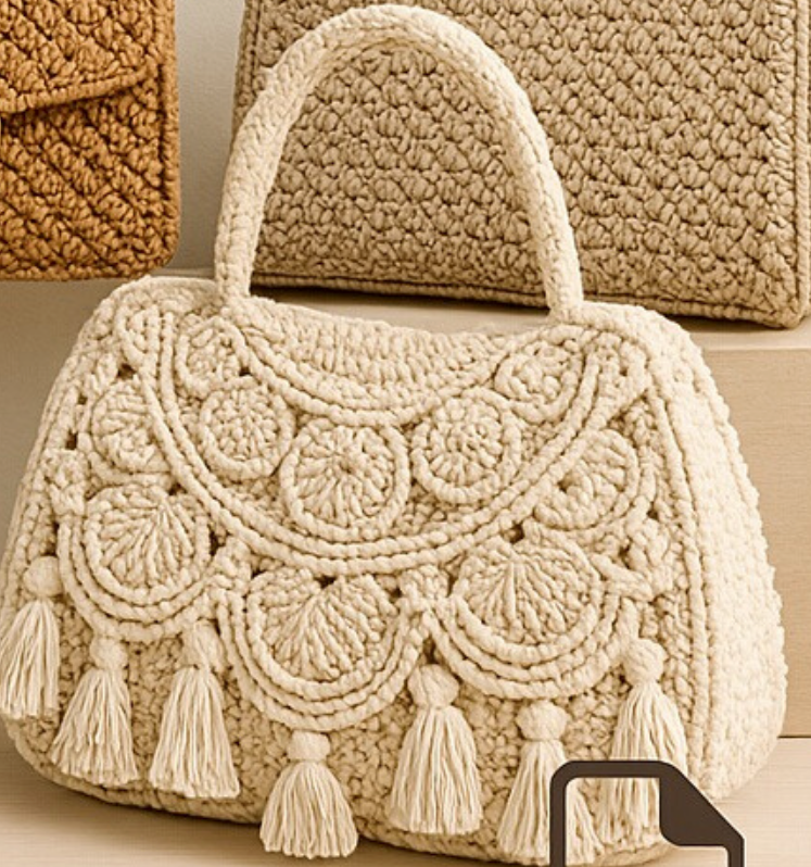 50 Guide per Creare Borse all'Uncinetto