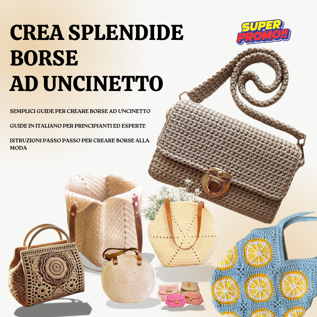 Guide per Creare Borse all'Uncinetto